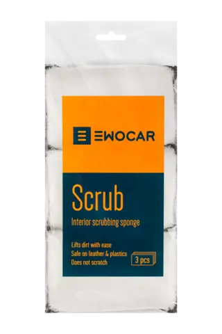 Ewocar Scrub Sponges 3-pakk