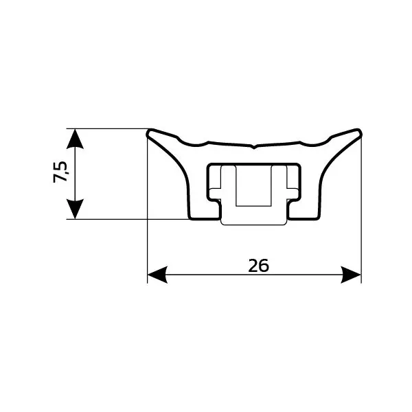 Citinox Plus Donau 250 cm Stainless Steel (1pk) 