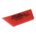 Fusion Tools Squeegee Blade Trapes Red 12,5 cm