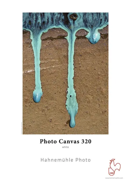 Hahnemühle Photo Canvas 320g Poly-Cotton, bright white 