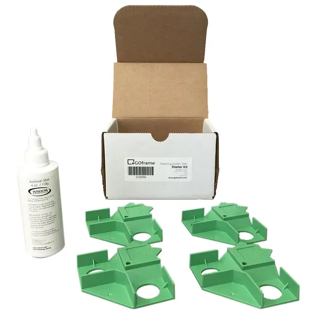 GOframe PRO Startpakke mod. 1500 PRO: 4 hjørner, trimmer, klips 