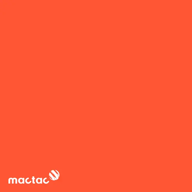 Mactac 9800 Pro 9859-48 Red Orange 1,23x1m 