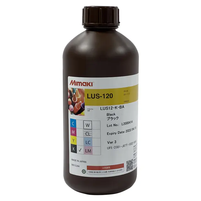 Mimaki LUS120 blekk, flaske 1000ml flaske 