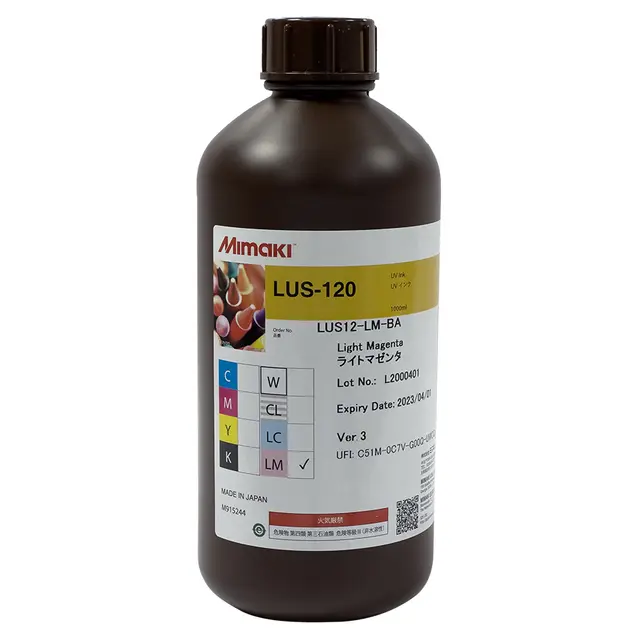 Mimaki LUS120 blekk, flaske 1000ml flaske 