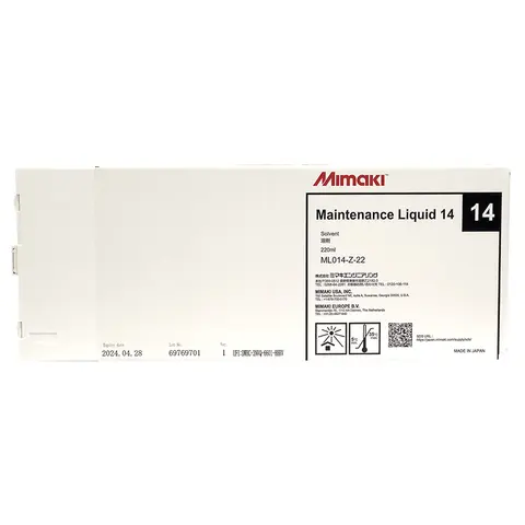 Mimaki rensekassett ML014-Z-22 Maintenance Liquid 14 220ml cartridge