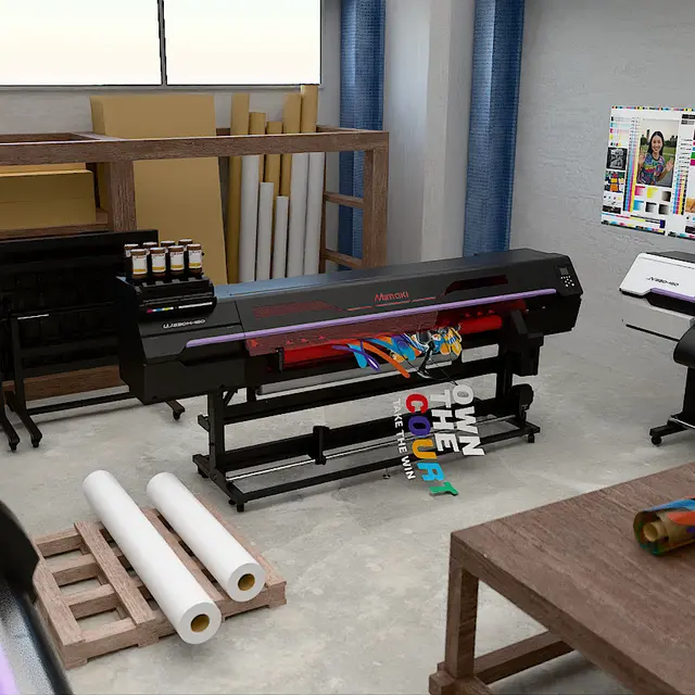 Mimaki UJ330H-160 printer Hybrid UV-printer 