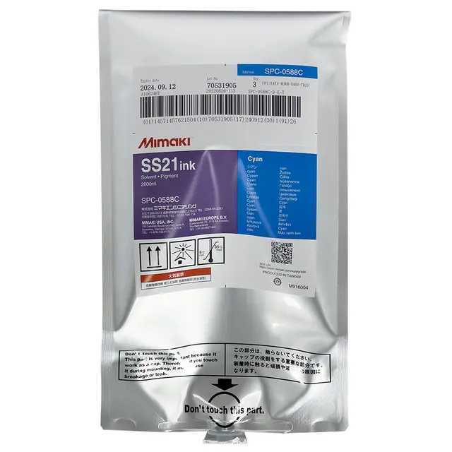 Mimaki SS21 blekk, bulk bag 