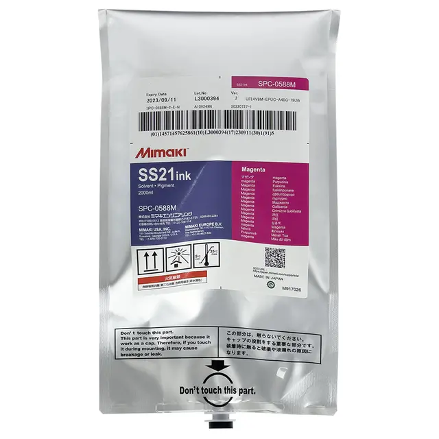 Mimaki SS21 blekk, bulk bag 