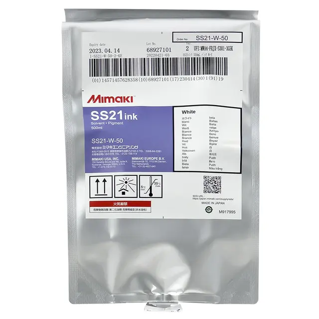 Mimaki SS21 blekk, bulk bag 