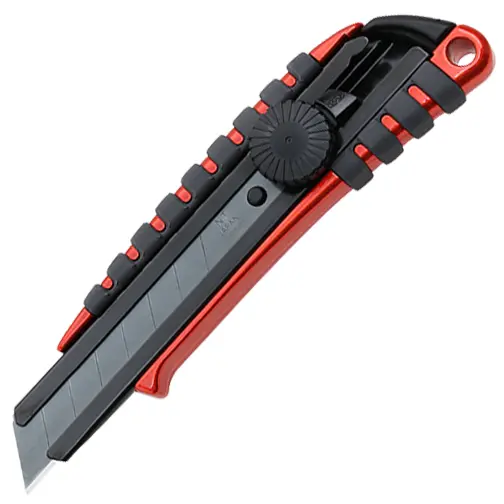 Kniv NT Cutter PMGL-EVO1 rød/sort 18mm bredde på blad 