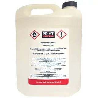 Isopropanol 99,5% ren 5 liters dunk