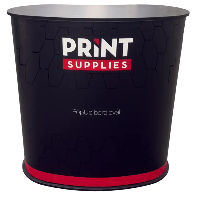 PopUp bord oval 50x85x90cm 