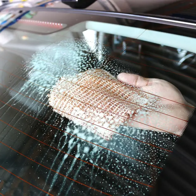 PWF Kobberduk Vaskeklut 15x14 cm 