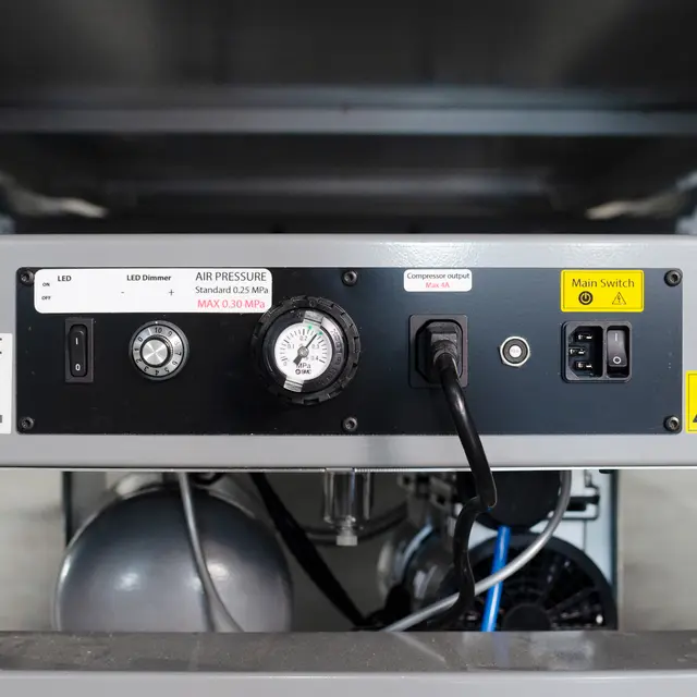 ROLL-X Professional el-just. ben og LED monteringsbord 