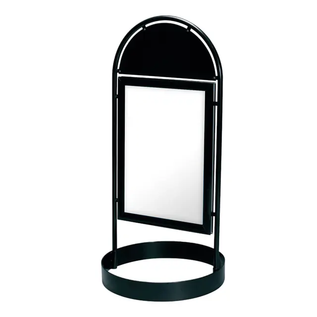 City Sign gatebukk 50x70cm sort 