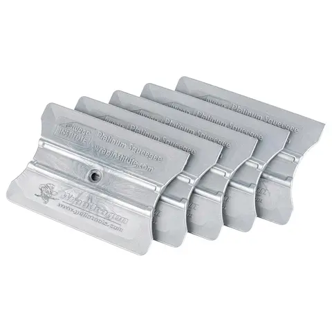 TWI Platinum Squeegee Sølv 10 cm, 5pk