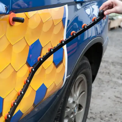 Yellotools BlackMamba magnetisk kurvlinjal