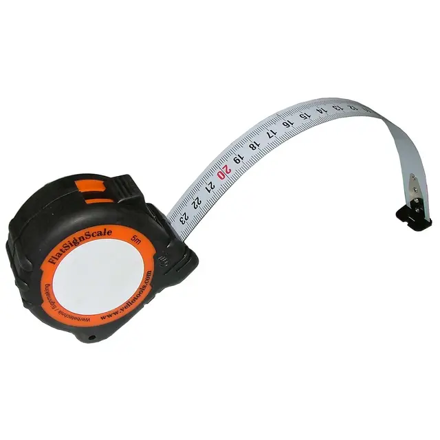 Yellotools FlatSignScale 5m målebånd 