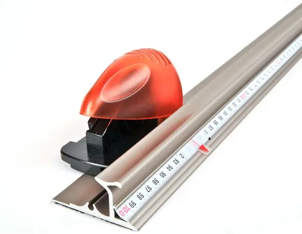 Yellotools CutCoaster kniv til linjal SafetyRuler Platin 