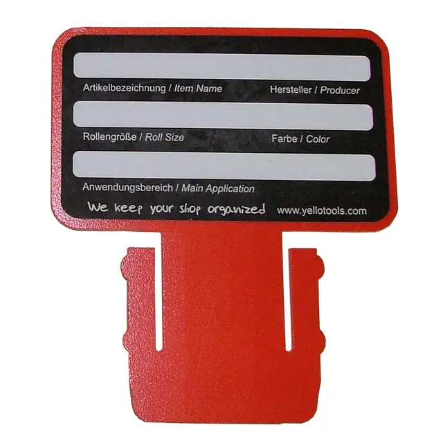 Yellotools MediaCard merkelapp for 2" innerkjerne 