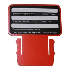 Yellotools MediaCard merkelapp for 3" innerkjerne