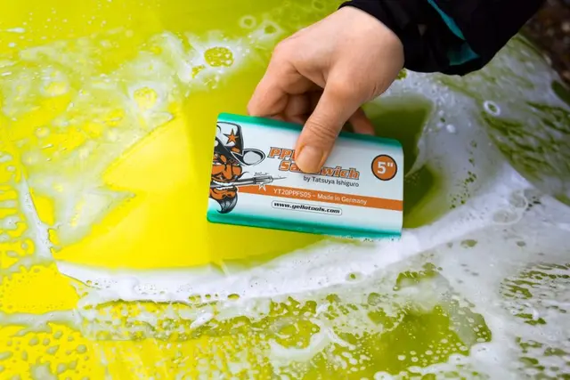 Yellotools PPF Sandwich monteringsskrape for paint protection 